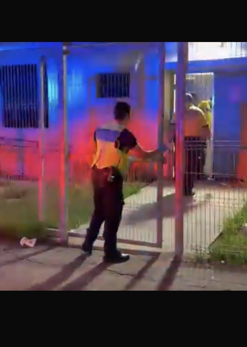 Pavas estacion de bomberos herida por arma blanca