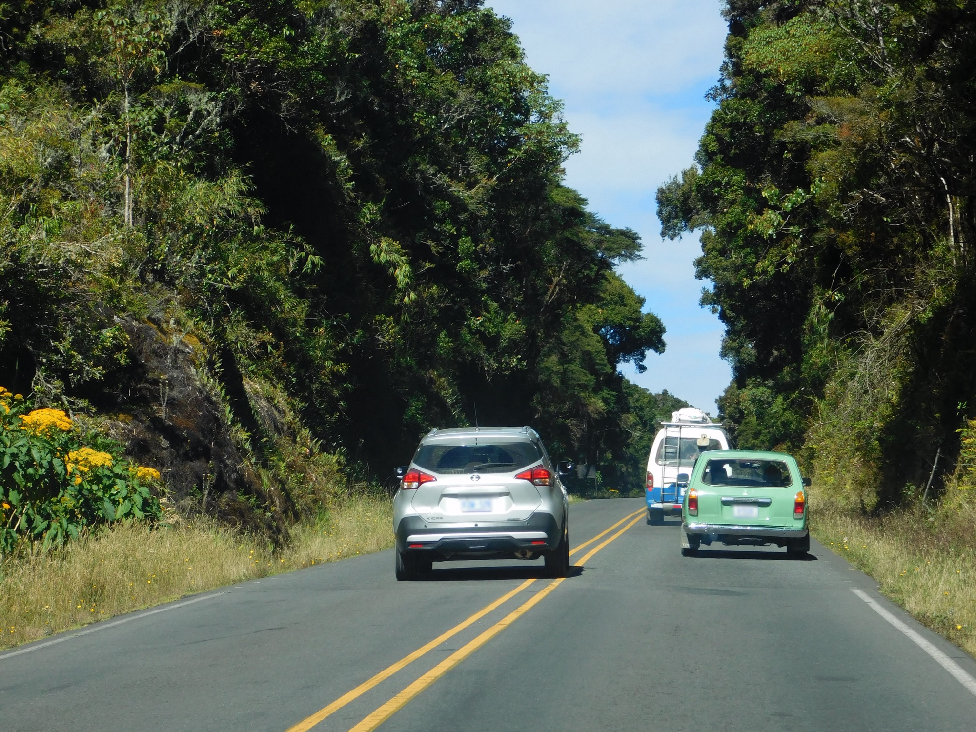 invasion de carril multa