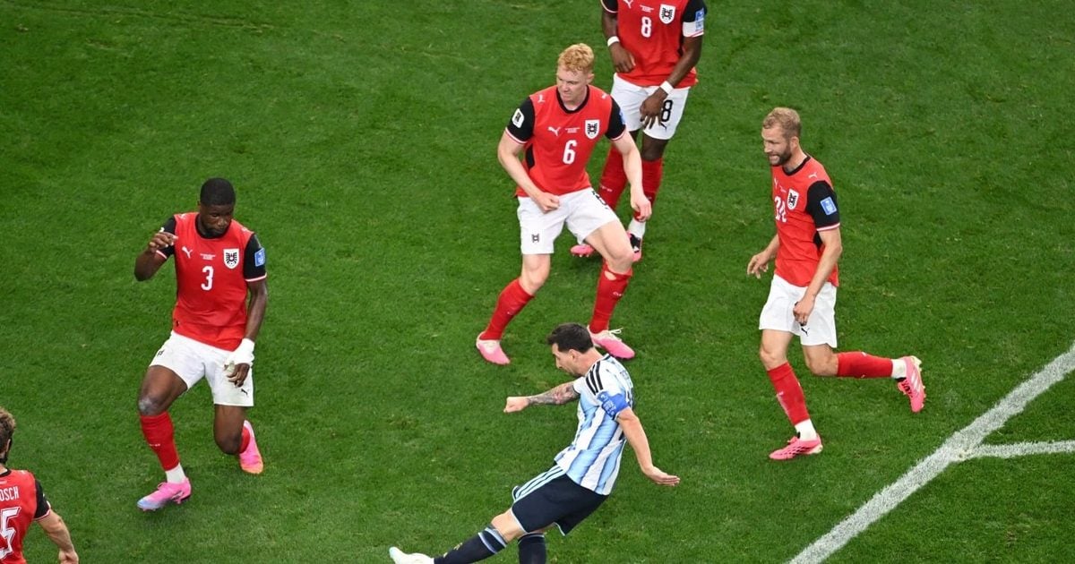 ARgentina Austria Mundial Messi