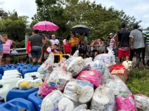 CNE intensifica asistencia en Sarapiquí: 254 personas permanecen en albergues por las lluvias