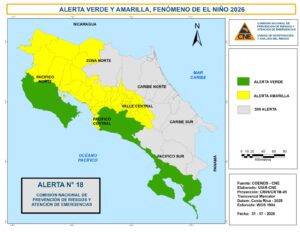 Déficit de lluvias alcanza 80%: CNE eleva alertas en 71 cantones