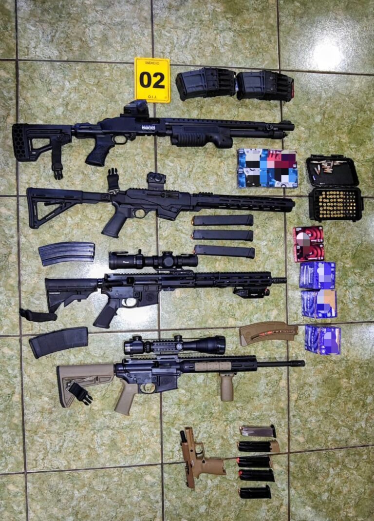 Decomiso De Armas Y Municiones Alajuela 1