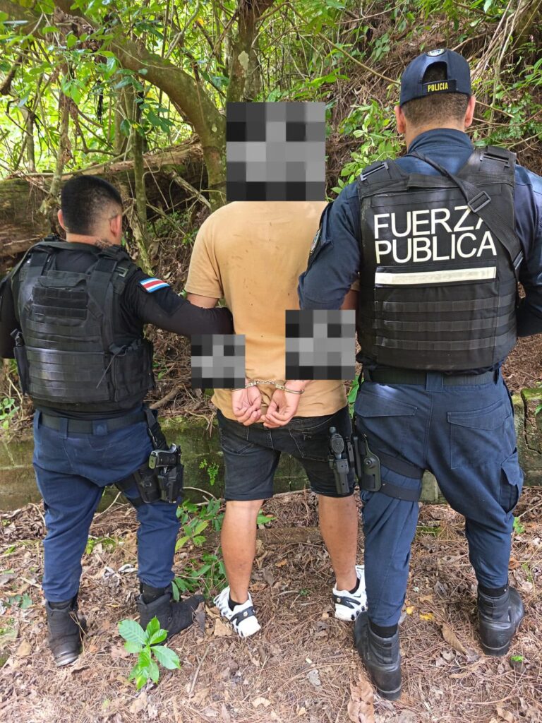Detenido Fuerza Publica
