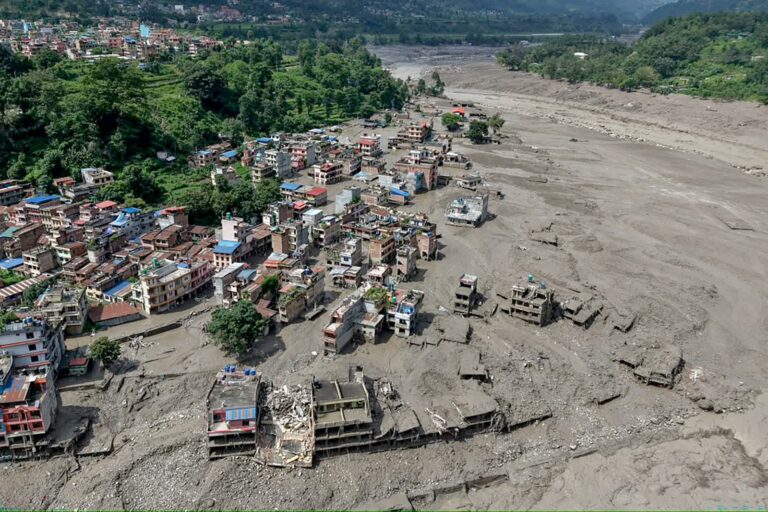 Inundaciones Nepal Tibet