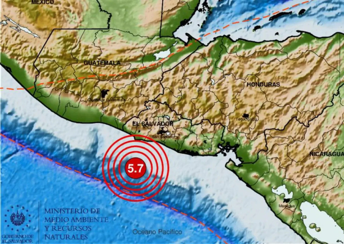 SISMO EN EL SALVADOS