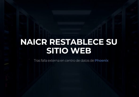 NAICR RESTABLECE SU SITIO WEB