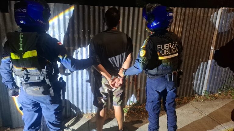 Sospechoso de femecidio en Bagaces detenido por la fuerza pública en Liberia