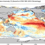 Temperatura mar fenómeno de el niño