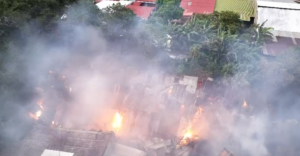 Incendio alcanza cuatro viviendas y dos talleres en Villa Bonita; Bomberos descarta víctimas