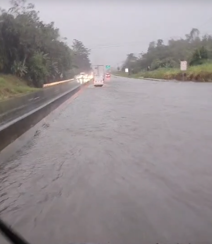 Inundaciones Ruta 32 Limon