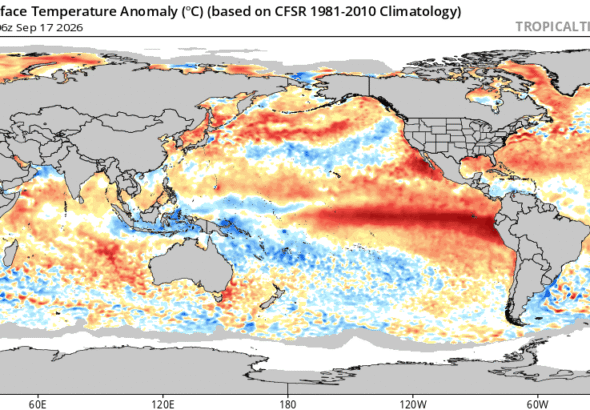 Anomalias De Temperatura Mar