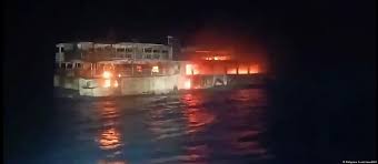 Filipinas Busca A Decenas De Desaparecidos Tras El Incendio De Un Ferry Frente A Palawan