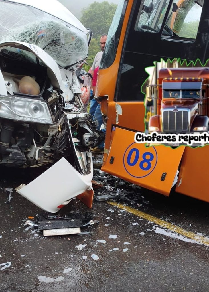 Accidente de transito en el guarco