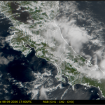 Onda Tropical 41 Imagen Satelital Imn