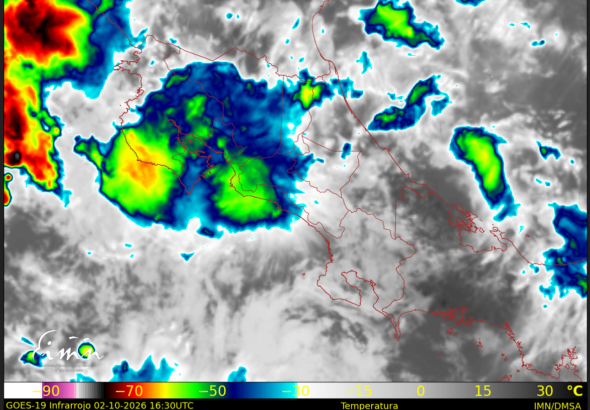 Imn Imagen Satelital Infrarrojo