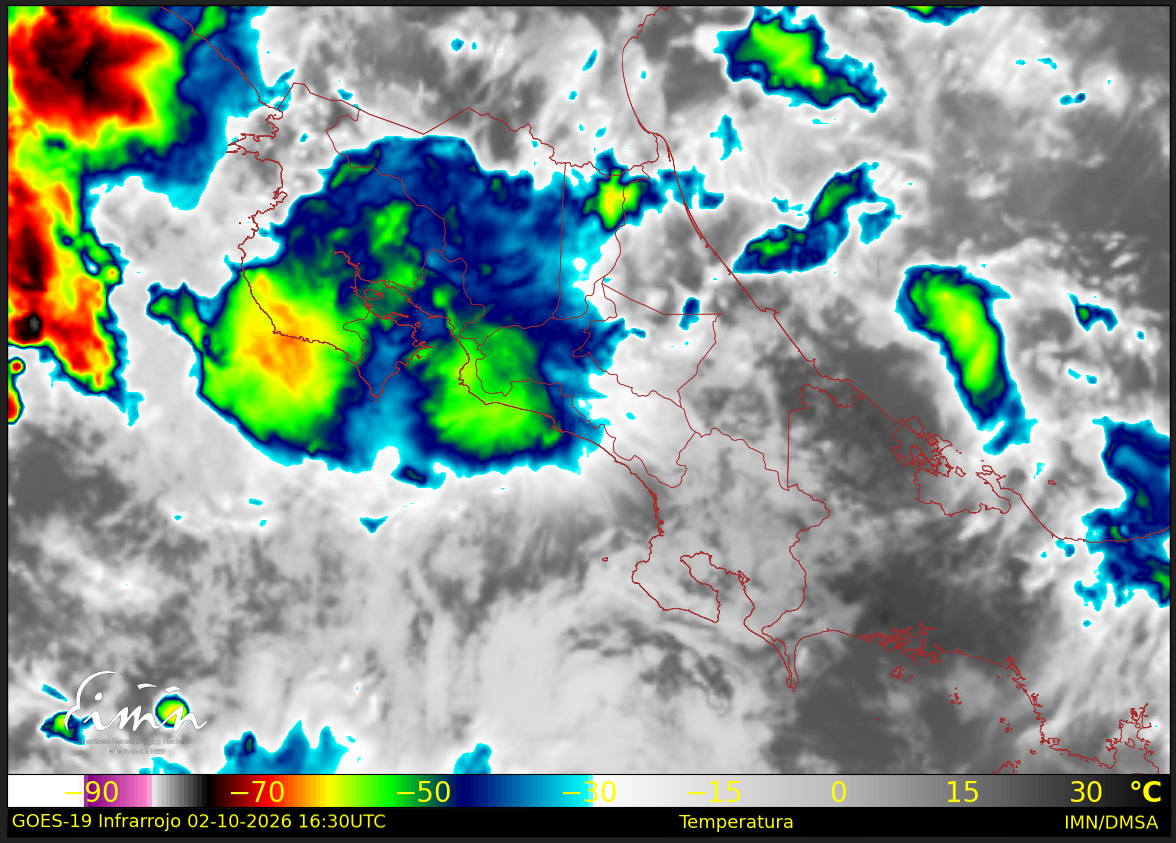 Imn Imagen Satelital Infrarrojo